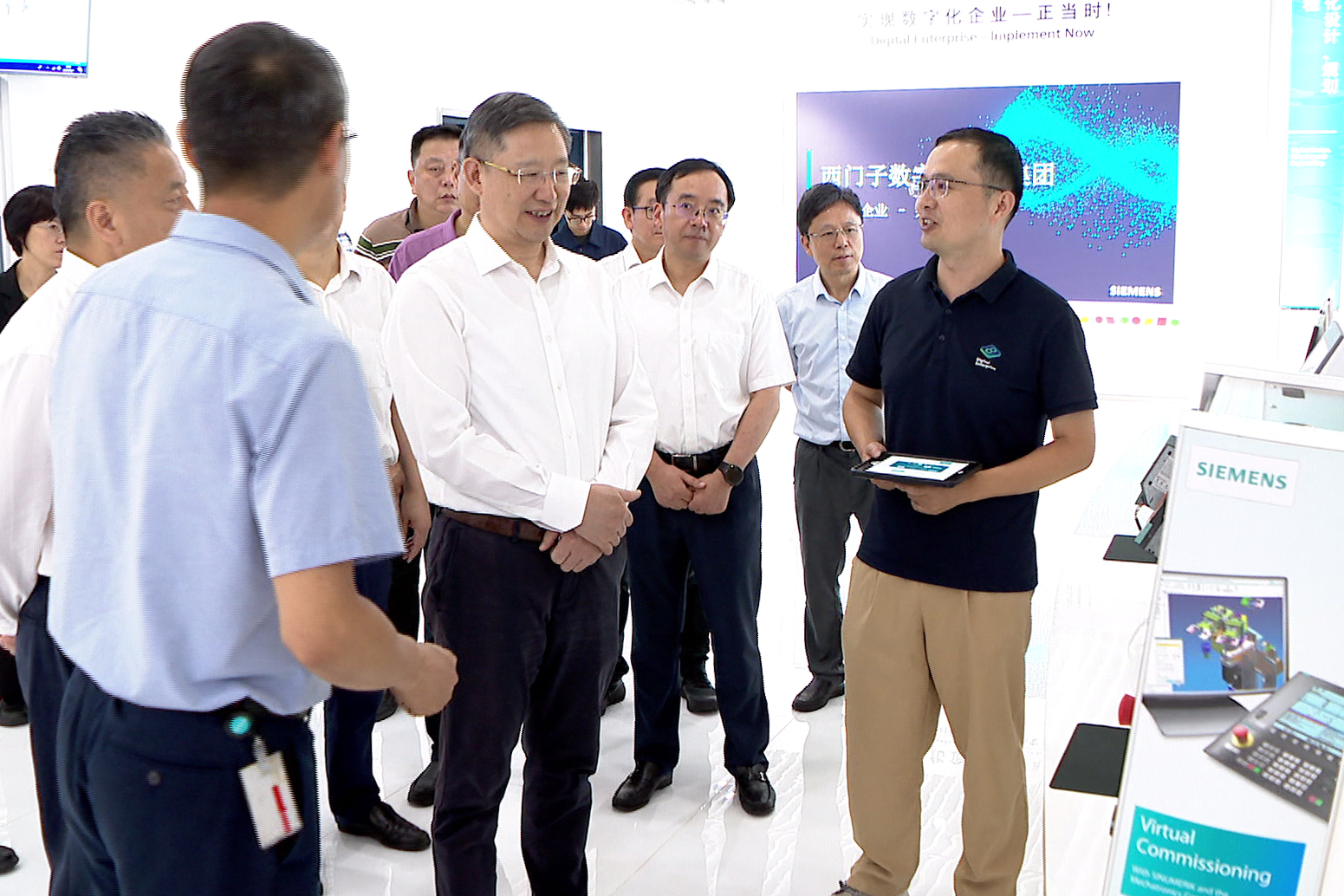 周广智带队调研全省开放型经济发展情况