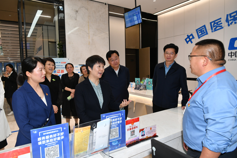 张宝娟带队到盐城开展省委加强和改进人大工作意见落实情况专项督查