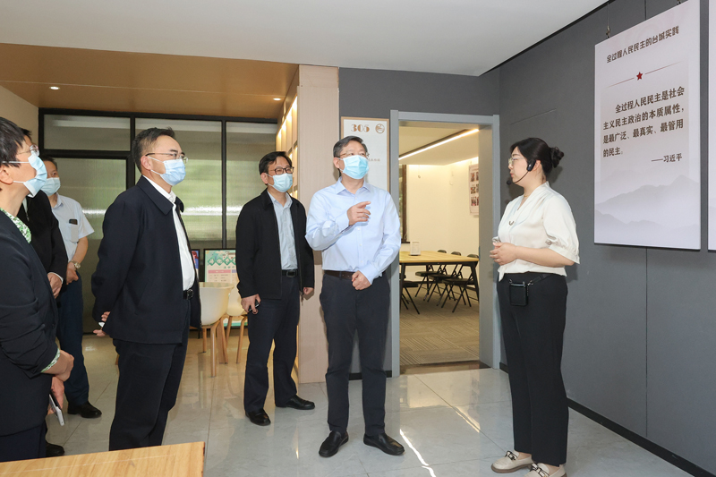 周广智带队开展省委加强和改进人大工作意见落实情况专项督查