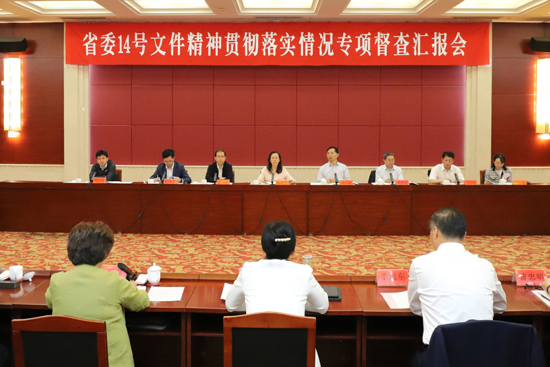陈星莺带队开展省委加强和改进人大工作意见落实情况专项督查